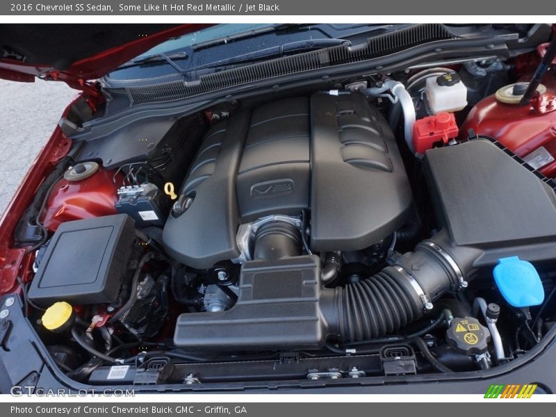  2016 SS Sedan Engine - 6.2 Liter OHV 16-Valve V8