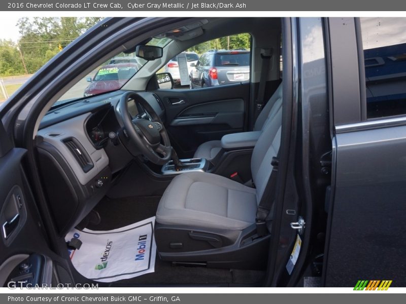 Cyber Gray Metallic / Jet Black/Dark Ash 2016 Chevrolet Colorado LT Crew Cab