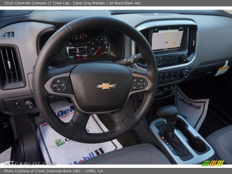 Cyber Gray Metallic / Jet Black/Dark Ash 2016 Chevrolet Colorado LT Crew Cab
