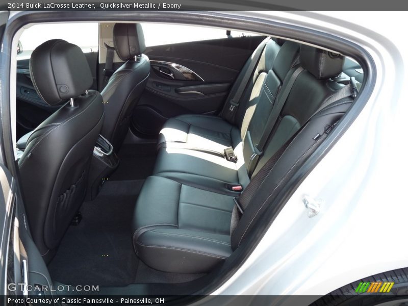 Quicksilver Metallic / Ebony 2014 Buick LaCrosse Leather