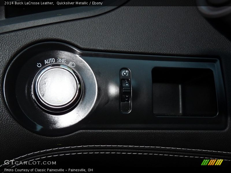 Quicksilver Metallic / Ebony 2014 Buick LaCrosse Leather