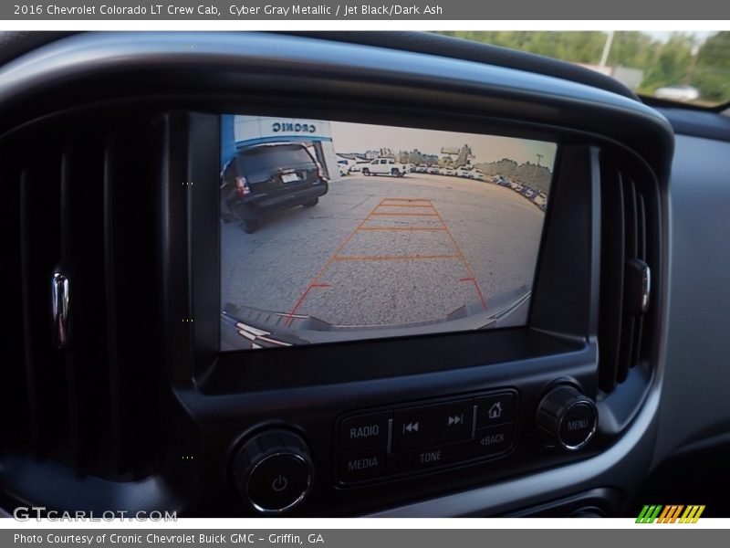 Cyber Gray Metallic / Jet Black/Dark Ash 2016 Chevrolet Colorado LT Crew Cab