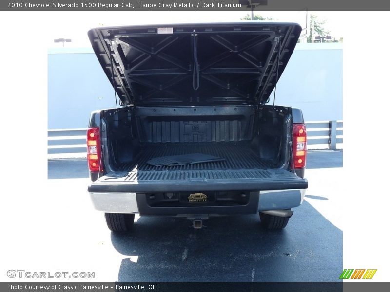 Taupe Gray Metallic / Dark Titanium 2010 Chevrolet Silverado 1500 Regular Cab