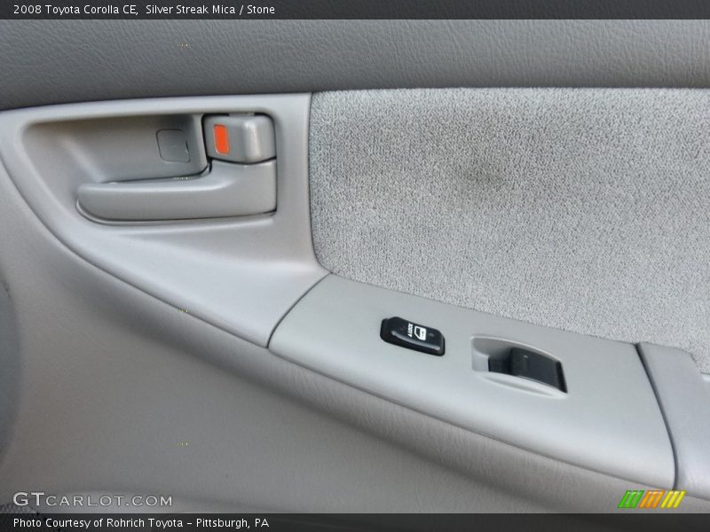 Silver Streak Mica / Stone 2008 Toyota Corolla CE
