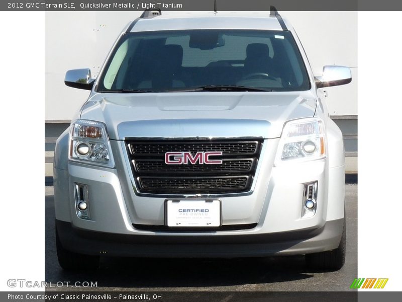 Quicksilver Metallic / Light Titanium 2012 GMC Terrain SLE