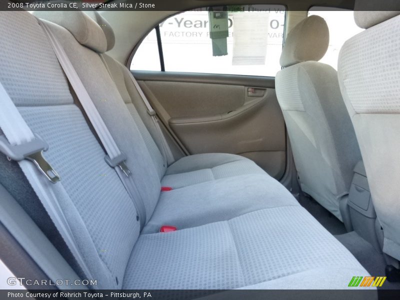 Silver Streak Mica / Stone 2008 Toyota Corolla CE