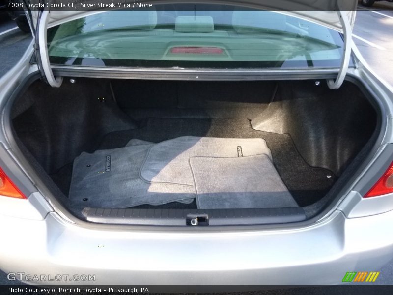 Silver Streak Mica / Stone 2008 Toyota Corolla CE