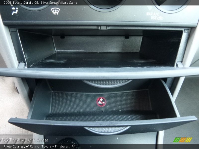 Silver Streak Mica / Stone 2008 Toyota Corolla CE