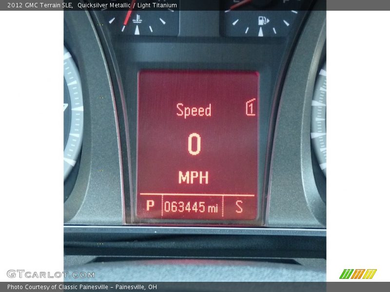 Quicksilver Metallic / Light Titanium 2012 GMC Terrain SLE