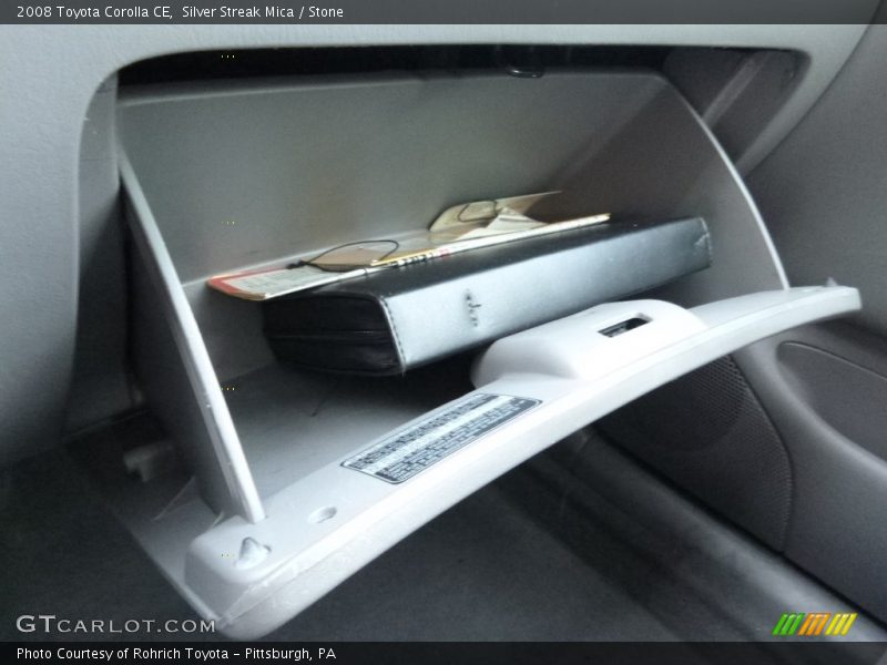 Silver Streak Mica / Stone 2008 Toyota Corolla CE