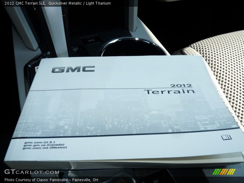 Quicksilver Metallic / Light Titanium 2012 GMC Terrain SLE