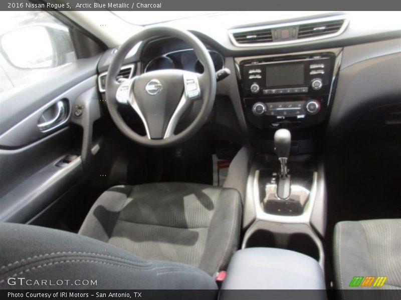 Arctic Blue Metallic / Charcoal 2016 Nissan Rogue S