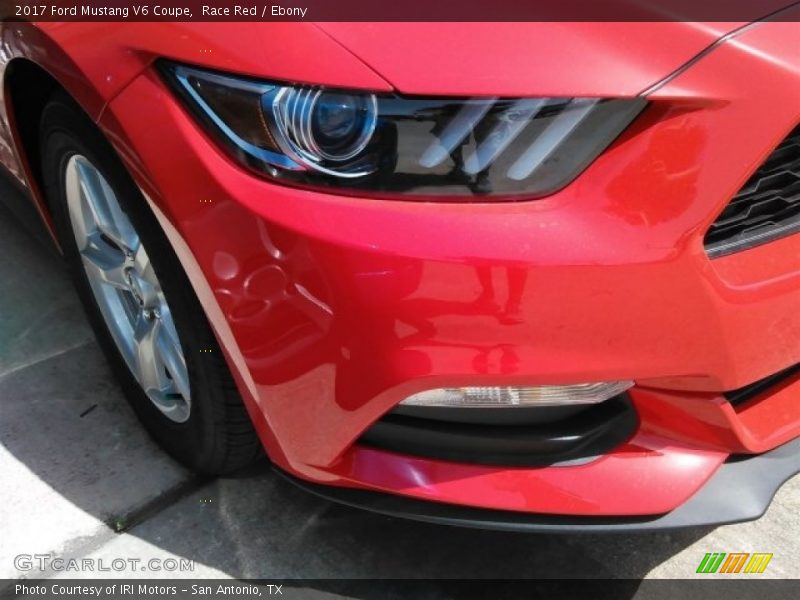 Race Red / Ebony 2017 Ford Mustang V6 Coupe