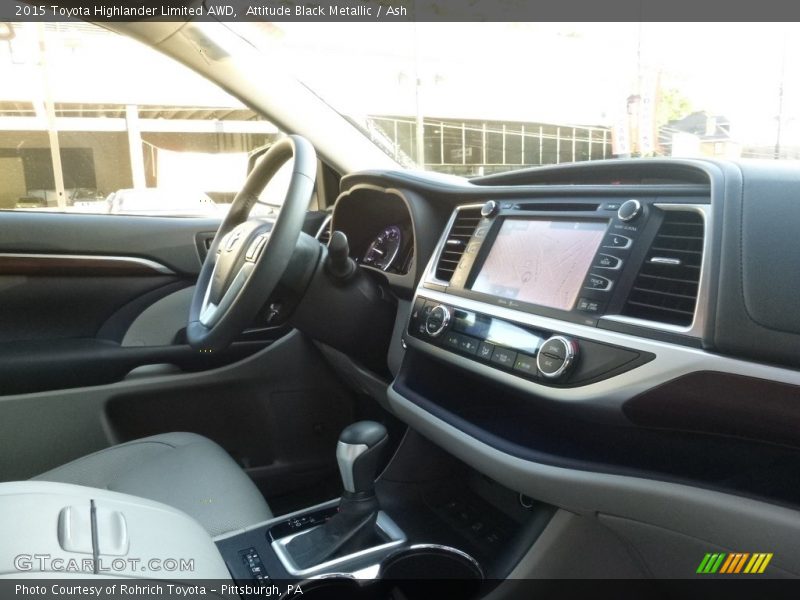 Attitude Black Metallic / Ash 2015 Toyota Highlander Limited AWD