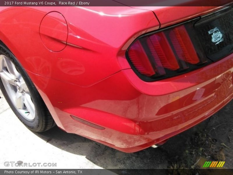 Race Red / Ebony 2017 Ford Mustang V6 Coupe