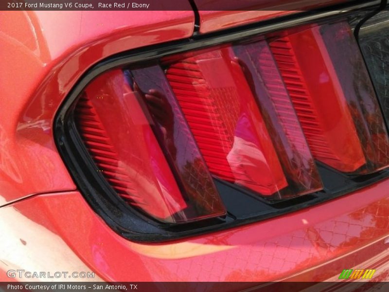 Race Red / Ebony 2017 Ford Mustang V6 Coupe