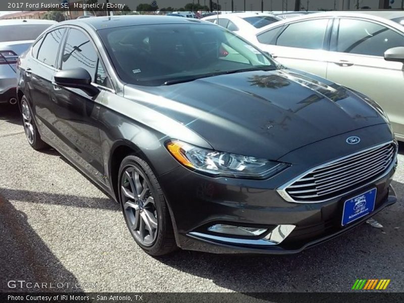Magnetic / Ebony 2017 Ford Fusion SE