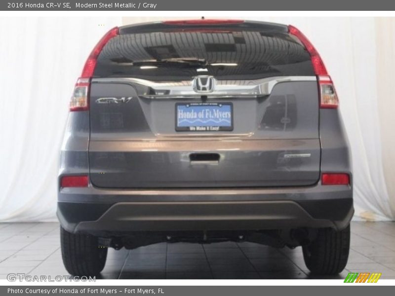 Modern Steel Metallic / Gray 2016 Honda CR-V SE