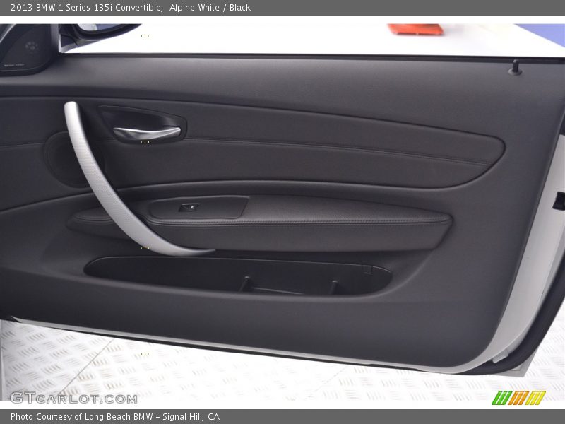 Alpine White / Black 2013 BMW 1 Series 135i Convertible