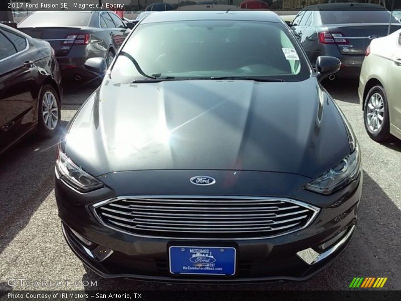 Magnetic / Ebony 2017 Ford Fusion SE