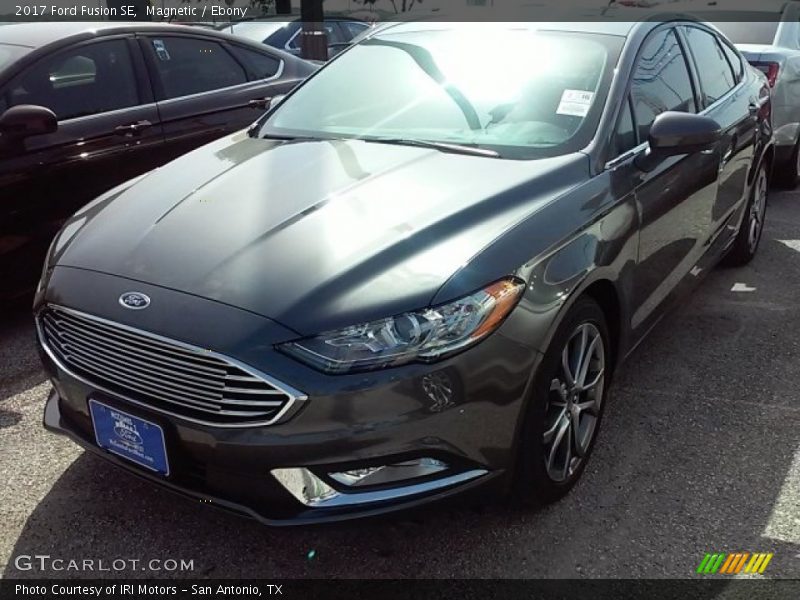 Magnetic / Ebony 2017 Ford Fusion SE
