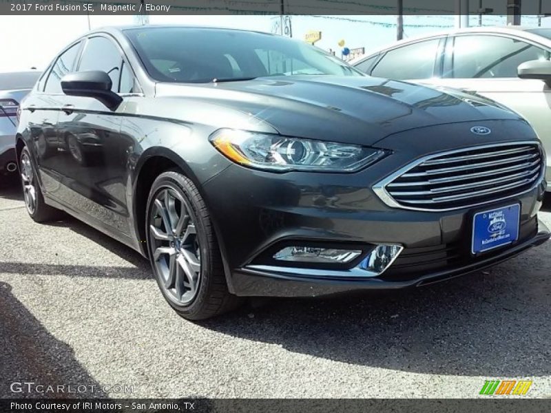 Magnetic / Ebony 2017 Ford Fusion SE