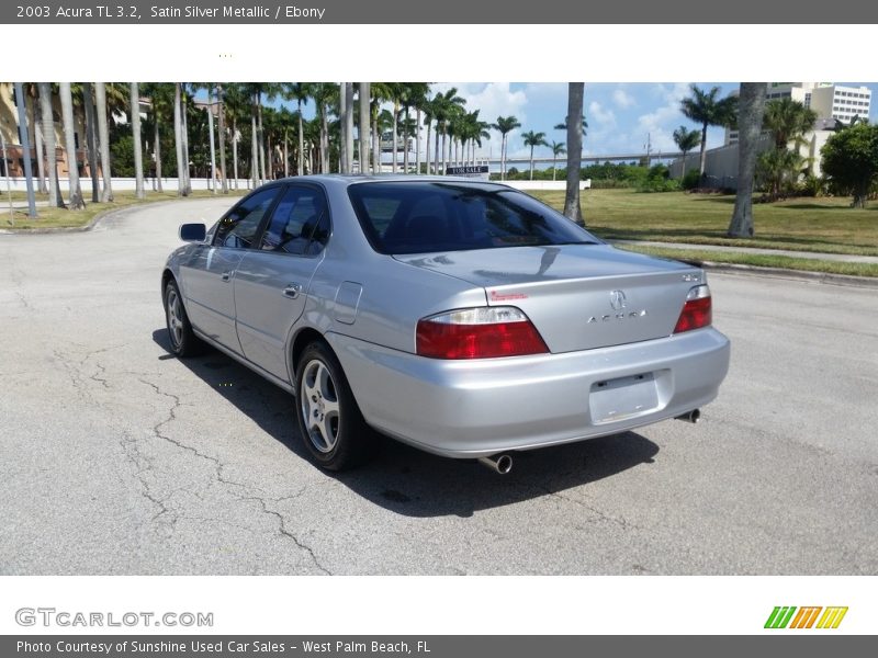 Satin Silver Metallic / Ebony 2003 Acura TL 3.2