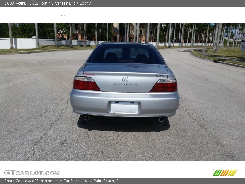 Satin Silver Metallic / Ebony 2003 Acura TL 3.2