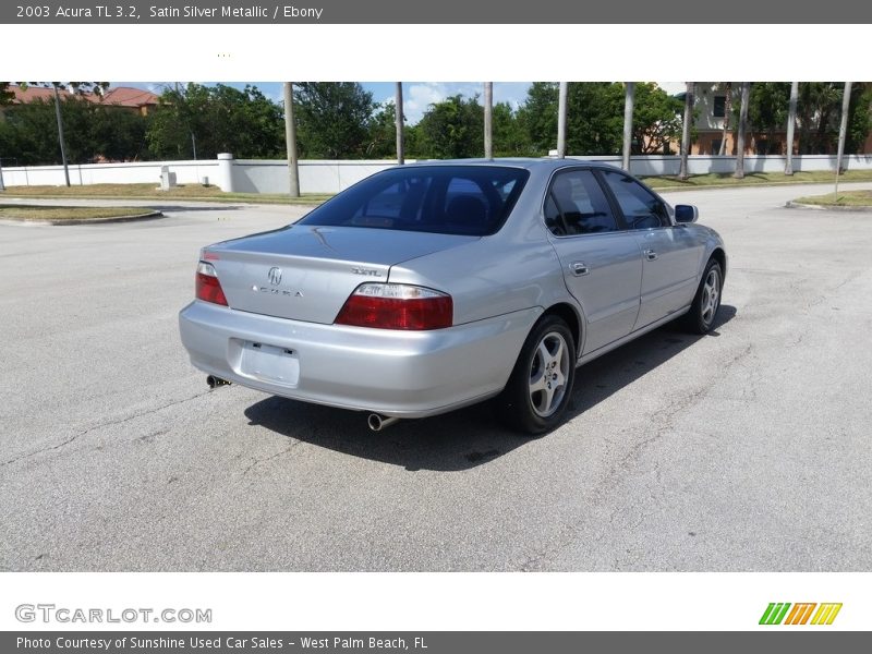 Satin Silver Metallic / Ebony 2003 Acura TL 3.2