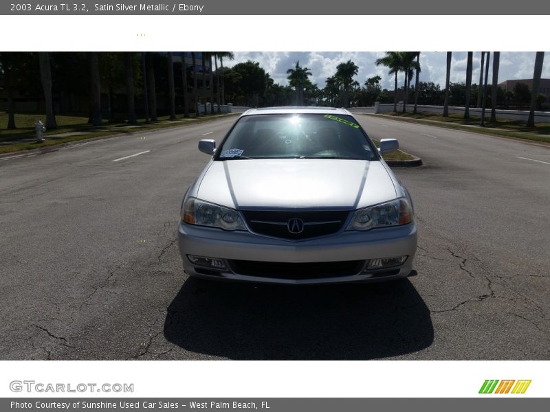 Satin Silver Metallic / Ebony 2003 Acura TL 3.2