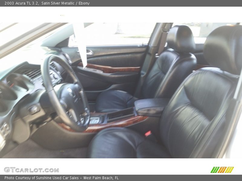 Satin Silver Metallic / Ebony 2003 Acura TL 3.2