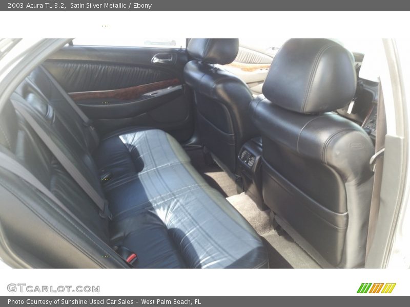 Satin Silver Metallic / Ebony 2003 Acura TL 3.2