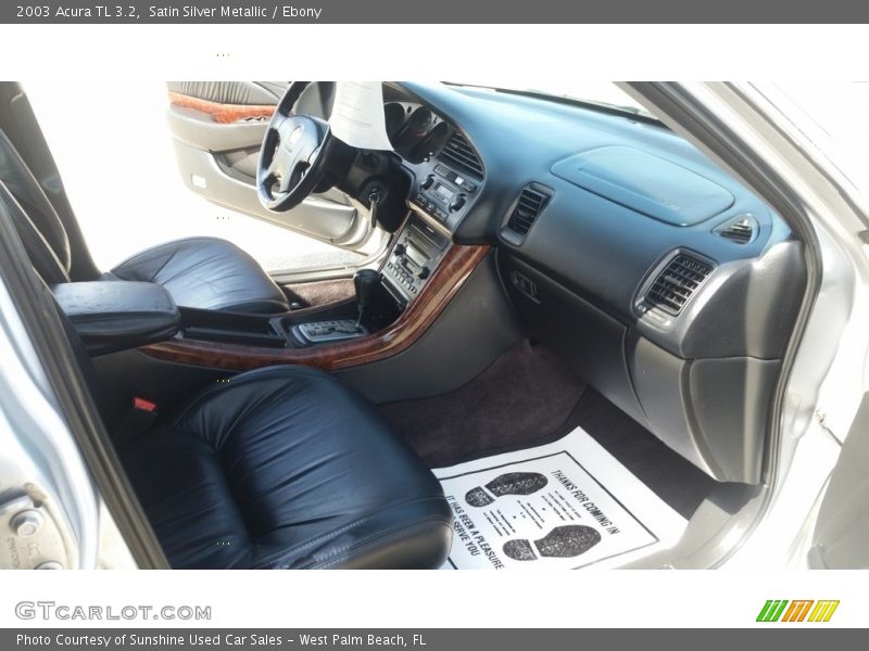 Satin Silver Metallic / Ebony 2003 Acura TL 3.2