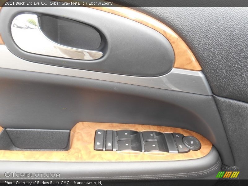Cyber Gray Metallic / Ebony/Ebony 2011 Buick Enclave CX