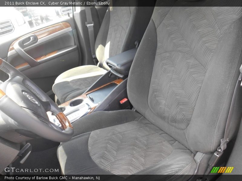 Cyber Gray Metallic / Ebony/Ebony 2011 Buick Enclave CX