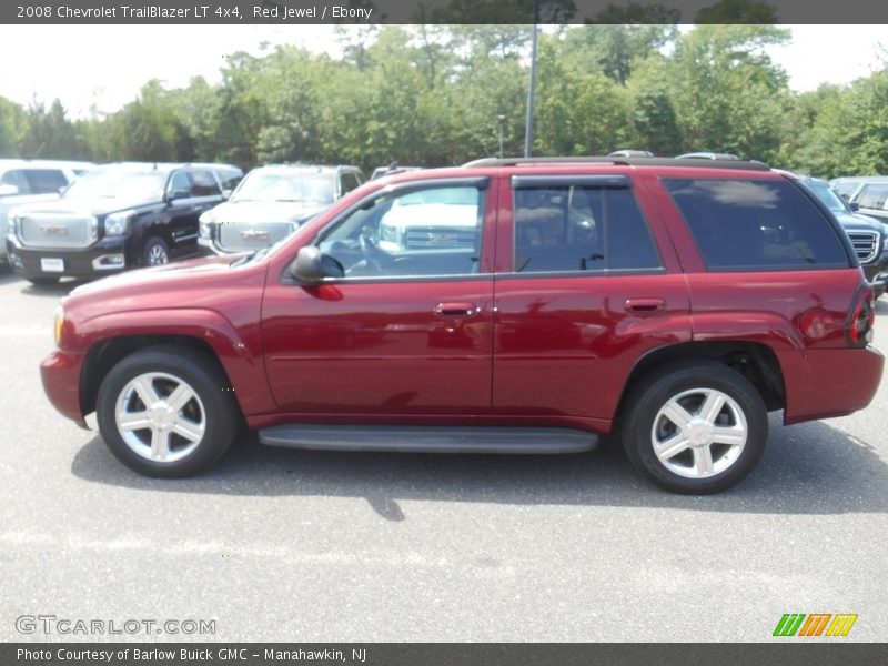 Red Jewel / Ebony 2008 Chevrolet TrailBlazer LT 4x4