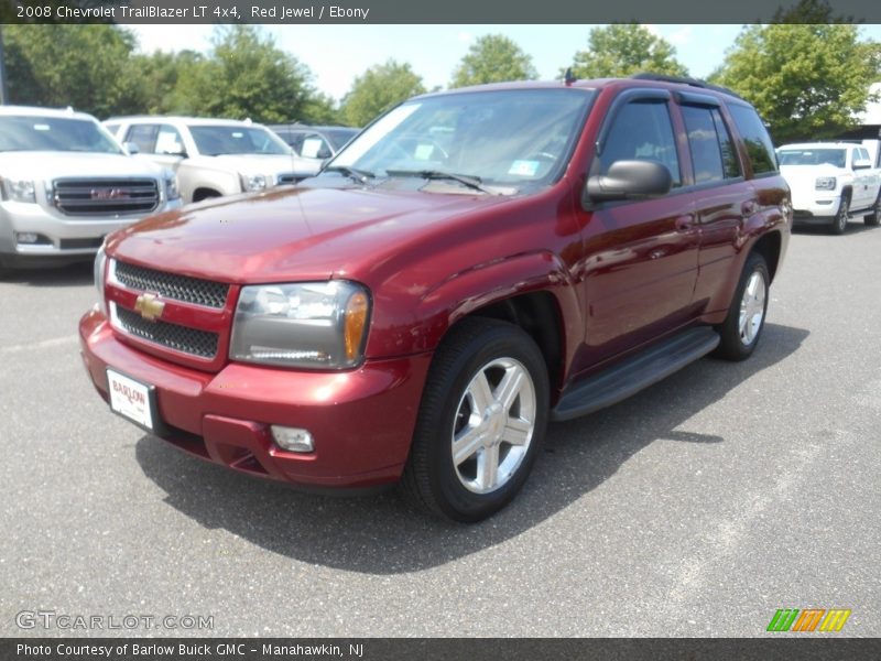 Red Jewel / Ebony 2008 Chevrolet TrailBlazer LT 4x4