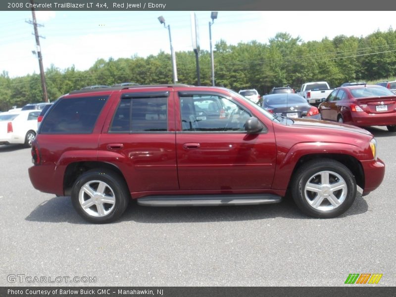Red Jewel / Ebony 2008 Chevrolet TrailBlazer LT 4x4