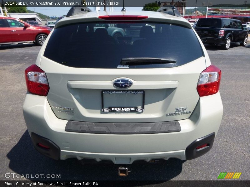 Desert Khaki / Black 2014 Subaru XV Crosstrek 2.0i Premium