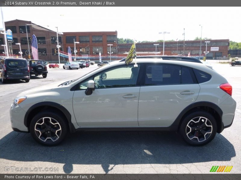 Desert Khaki / Black 2014 Subaru XV Crosstrek 2.0i Premium