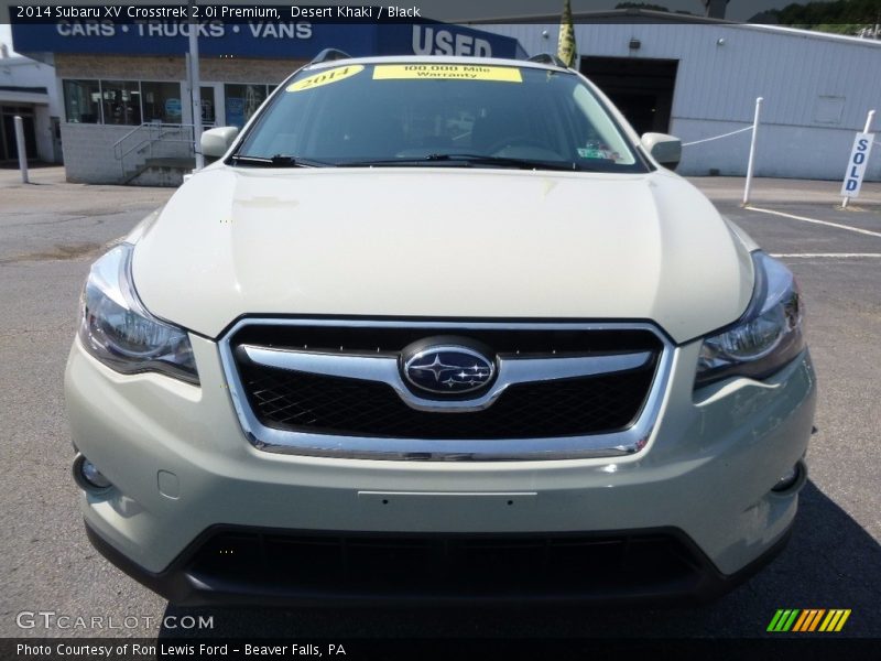 Desert Khaki / Black 2014 Subaru XV Crosstrek 2.0i Premium