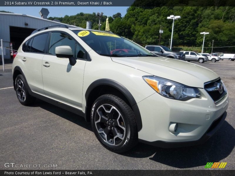 Desert Khaki / Black 2014 Subaru XV Crosstrek 2.0i Premium