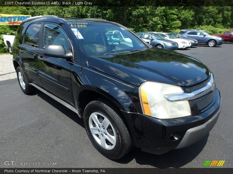 Black / Light Gray 2005 Chevrolet Equinox LS AWD