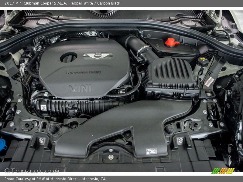 Pepper White / Carbon Black 2017 Mini Clubman Cooper S ALL4