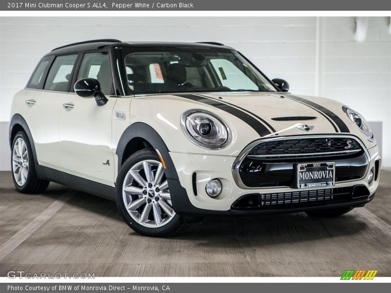 Pepper White / Carbon Black 2017 Mini Clubman Cooper S ALL4