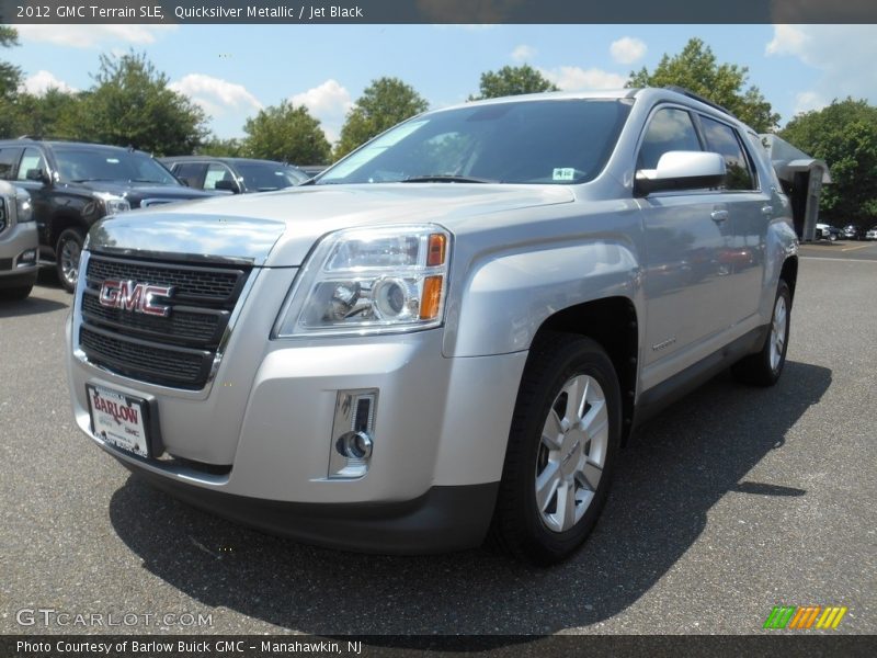 Quicksilver Metallic / Jet Black 2012 GMC Terrain SLE