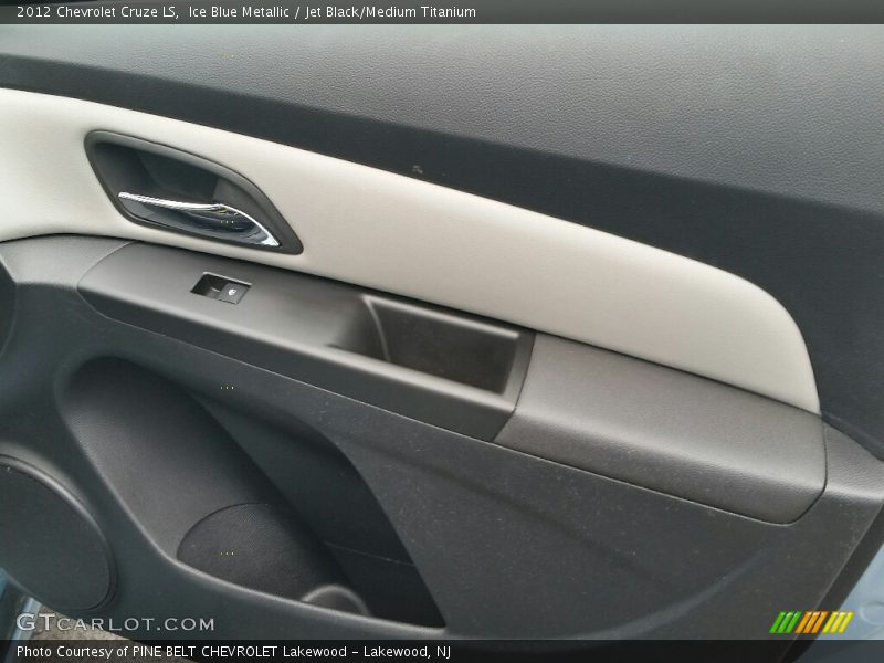 Ice Blue Metallic / Jet Black/Medium Titanium 2012 Chevrolet Cruze LS