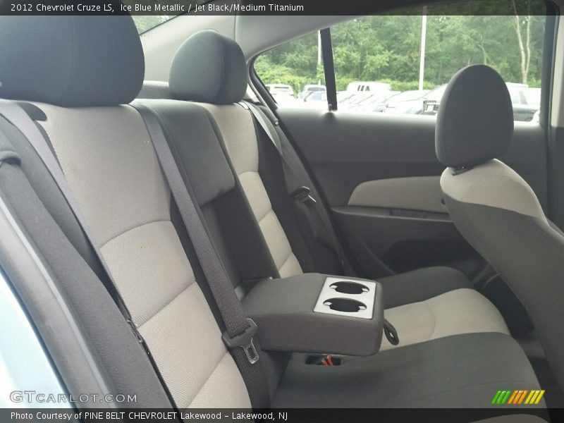 Ice Blue Metallic / Jet Black/Medium Titanium 2012 Chevrolet Cruze LS
