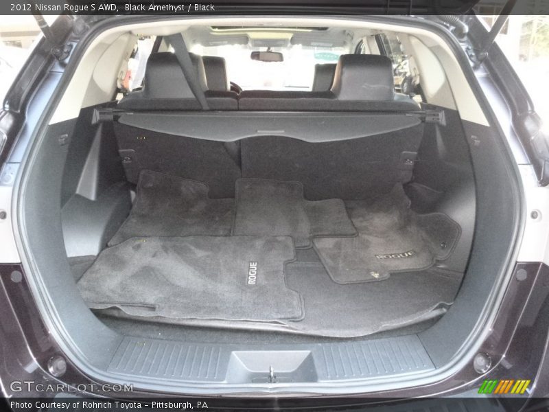 Black Amethyst / Black 2012 Nissan Rogue S AWD