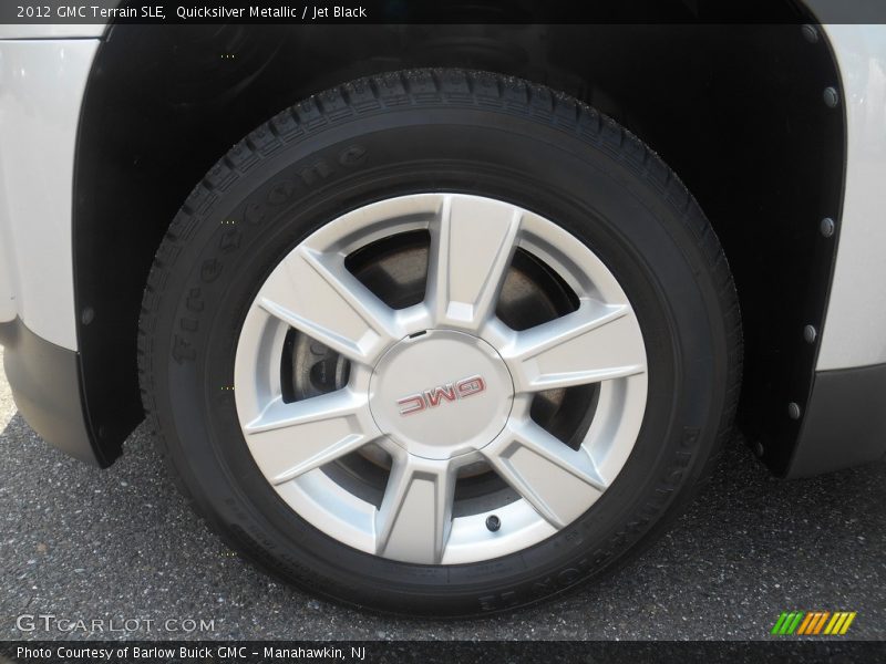 Quicksilver Metallic / Jet Black 2012 GMC Terrain SLE